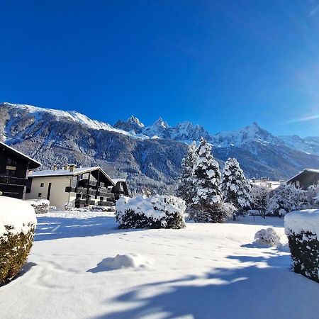 Chamonix Appartement Vue Mont Blanc Avec Jardin Экстерьер фото