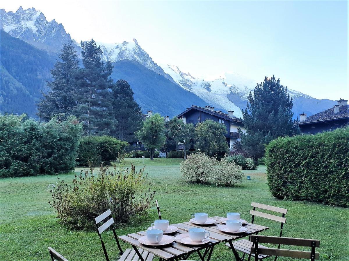 Chamonix Appartement Vue Mont Blanc Avec Jardin Экстерьер фото